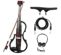 Violin Starter Kit Head -free Electro -sound Violin Carbon Fiber Static Jet Beginner Adult Electronic Violin(E)