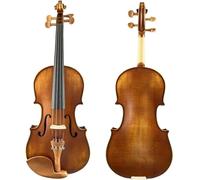 Violin Starter Kit Solid Semi Hand Made 4/4 Violin Musical Instrument With Violin Case&Bow
