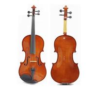 Violin Starter Kit Solid Wood Bright Violin Popular 4/4 Violin Instrument Is Suitable For Beginners(3/4)