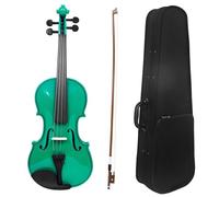 Violin Starter Kit Solid Wood Violin Beginner Practice Playing Violin Adult Popular Small Violin With Triangle Violin Case