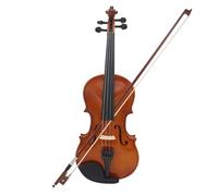 Violin Starter Kit Solid Wood Violin Popular Violin Primary Adult Performance 4/4 Violin Band Triangle Boxes(1/2)