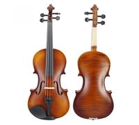 Violin Starter Kit Tiger-grain Plywood Beginner Practice Plywood Violin With Multiple Sizes Available(1/16)
