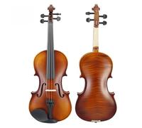 Violin Starter Kit Tiger-grain Plywood Beginner Practice Plywood Violin With Multiple Sizes Available(1/8)