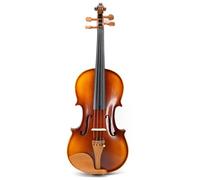 Violin Starter Kit Tiger Skin Pattern Hand-made Performance Violin Jujube Wood Accessories Ebony Fingerboard(3/4)