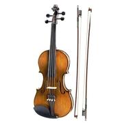 Violin Starter Package 1-Piece Back Solidwood Violin With Prelude Strings Size 4/4 (Full Size)