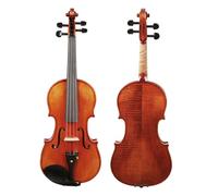 Violin Starter Package 4/4 Violin Beginner Test Performance Handmade Pattern Ebony Tiger Pattern Violin