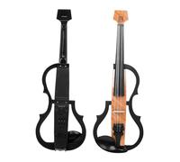 Violin Starter Package Carbon Fiber Headless Electric Violin Silent Violin Adult Professional Violin Set With Violin Case