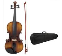 Violin Starter Package Handmade 4/4 Vintage Violin Exquisite Sub-gloss Varnish Stylish Fiddle Spruce Panel