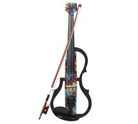 Violin Starter Package Headless Electro-acoustic Violin Carbon Fiber Silent Violin Adult Professional-grade Electronic Violin(I)