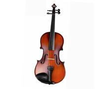 Violin Starter Package Natural Flamed Maple Acoustic Violin 4/4 3/4 1/2 1/4 1/8 Matt Violino Full Size Musical Instrument With Accessories(1/8)