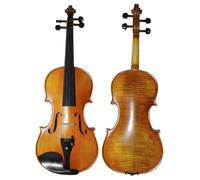 Violin Starter Package Natural Stripes Maple Master Hand-craft Professional Matt 4/4, 3/4, 1/2, 1/4, 1/8 Violin(3/4)