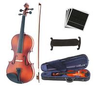 Violin Starter Package Violin For Beginners Kit W/Hard Case Bow - Starter Violins Wooden Stringed Musical Instruments(1/2)