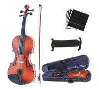 Violin Starter Package Violin For Beginners Kit W/Hard Case Bow Starter Violins Wooden Stringed Musical Instruments