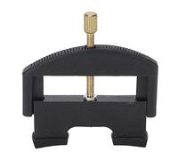 Violin String Bridge Replacement Tool, Durable Adjustable Height, for 1/4 & 4/4 Violins, Black Plastic, Ideal for Professional Musicians