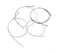 Violin Strings (EADG) Replacement Set in Steel For Sizes 3/4 and 4/4 Violins, Total of Four Pieces