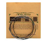 Violin Strings Replacement,Rich Tone Violin Strings Solid Steel Core - Handcrafted Violin Replacement Strings For Practice, Performance