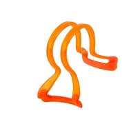 Violin Tailpiece 1/4 1/8 1/10 Violin Bow Straighten Collimator Corrector Tool Beginner Practice Exercise Teach Parts(Orange)