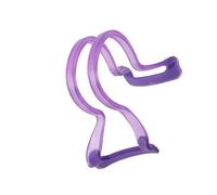 Violin Tailpiece 1/4 1/8 1/10 Violin Bow Straighten Collimator Corrector Tool Beginner Practice Exercise Teach Parts(Purple)