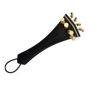 Violin Tailpiece Ebony Violin Parts 4/4 Pegs Tailpiece Chinrest Endpin