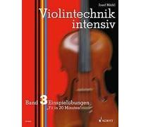Violin Technique Vol. 3 violin Josef Maerkl Schott Music