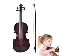 Violin Toy | Small Instrument Play Toy - Kids Beginners Practice Violin for Daily for Collection Travel Home Family Birthday Preschool Boys Girls