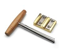 Violin Tuning Peg Reals Shaver & Reamer Set 1:26 Taper Wood Handle Violin Peg Hole Reamer Violin Making Tool Enduring