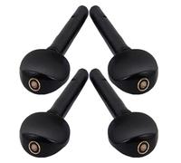 Violin Tuning Pegs 4 Pcs Ebony String Instrument Accessories Practical Fittings Peg Professional Keys Violin for Violin