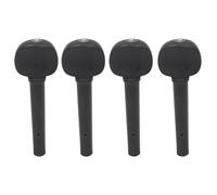 Violin Tuning Pegs 4 Pcs/Set Tuners Ebony String Instrument Accessories For 1/8 1/4 1/2 3/4 4/4(1-8)