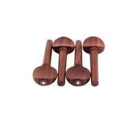 Violin Tuning Pegs 4pcs Rosewood Ebony Violin Tuning Knob Pegs 4/4 Full Size, Violin Parts Accessories(Color 6)