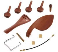 Violin Tuning Pegs Tool 12Pcs 4/4 Violin Fiddle Tuning Pegs Endpin Tailpiece Fittings Luthier Tools Set for Performance