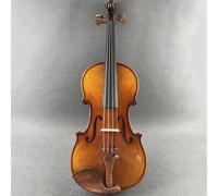 Violin Varnished Solid 4/4 Violin Hand Made Musical Instrument W/Case