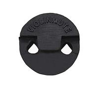 Violin/Viola Double Hole Mutes for Violin Practice Tourte Fiddle Muffler Circular Round Tourte Rubber Mute