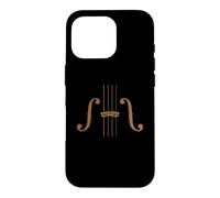 Violin Viola F Holes for Violinist Violist String Player Case for iPhone 16 Pro