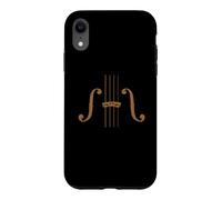 Violin Viola F Holes for Violinist Violist String Player Case for iPhone XR