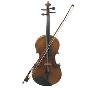 Violin Violin 4/4 Electric Violin Set Maple Panel Vintage Violin For Performances Professional String Instrument (Color : Log color)