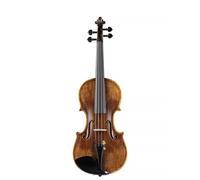Violin Violin Handmade Solid Wood Natural Pattern Single Board Violin Adult (Color : 4/4)