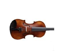 Violin Violin Handmade Solid Wood Real Pattern Practice Test For Adult Beginners (Color : 3/4)