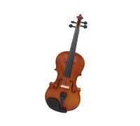 Violin Violin Natural Acoustic Solid Wood Spruce Flame Maple Veneer Violin Fiddle With Cloth Case Sets (Color : 1/4)