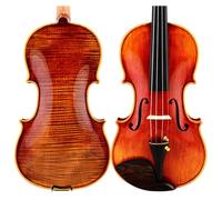 Violin Violin Professional Examination Fully Manual Single-player Violin (Color : 4/4)