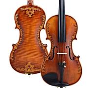 Violin Violin Vintage Hand Engraved Professional Violin