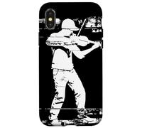 Violinist Sketch Baroque Music Case for iPhone X/XS