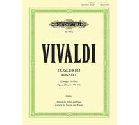 Violinkonzert G-Dur op. 3/3 RV 310 / PV 96 Piano reduction with solo part violin