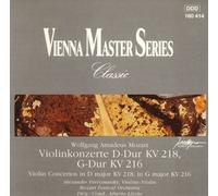 Violinkonzerte D-Dur KV 218, G-Dur KV 216 / Violin Concertos in D major KV 218, in G major KV 216 (Vienna Master Series Classic) [DIGITAL SOUND] [IMPORT]