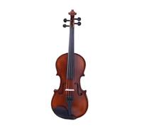 Violins 4/4 Ebony Solid Wood Full Size Flamed Maple Violin
