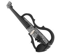Violins 4/4 Headless Violin Carbon Fiber With Bow Cable Accessories