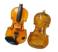 Violins 4/4 violin Drawing/Inlay back huge and powerful sound Flames Maple back