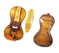 Violins 4/4 Violin Exquisite Painting On The Fingerboard 4/4 Selected Modeling Violin Solid Wood Violin