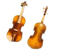 Violins 4/4 Violin Rich Big Sound Maple Wood Parts Flamed Maple Back Neck And Ribs