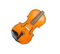 Violins 4/4 Violin Solid Flamed Maple Back Hand Made With Flower