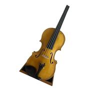 Violins 4/4 Yellow Violin Spruce Top Handcarved Violin Selected Flame Maple Back